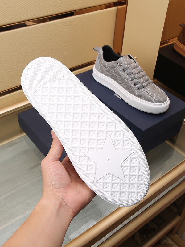 CD STYLISH SNEAKER GRAY CALFSKIN