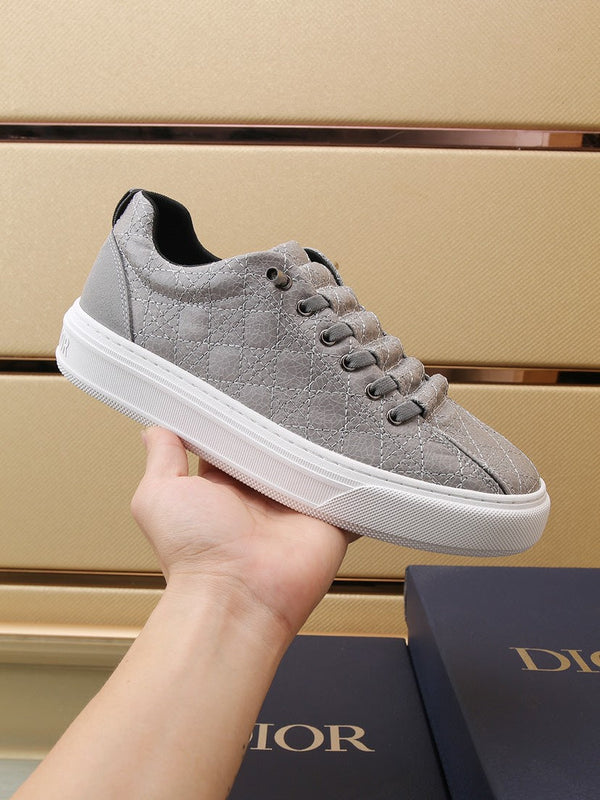 CD STYLISH SNEAKER GRAY CALFSKIN