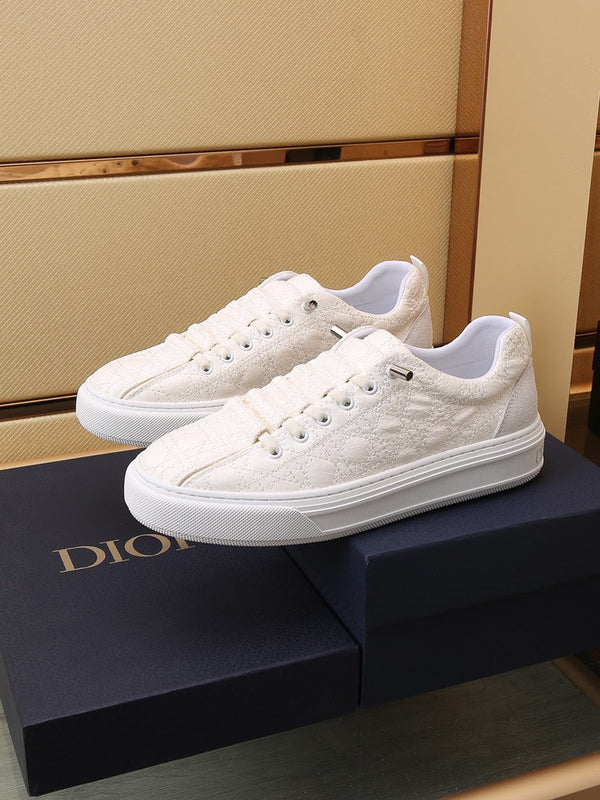 CD STYLISH SNEAKER WHITE CALFSKIN