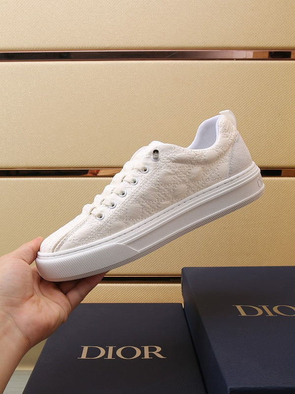 CD STYLISH SNEAKER WHITE CALFSKIN