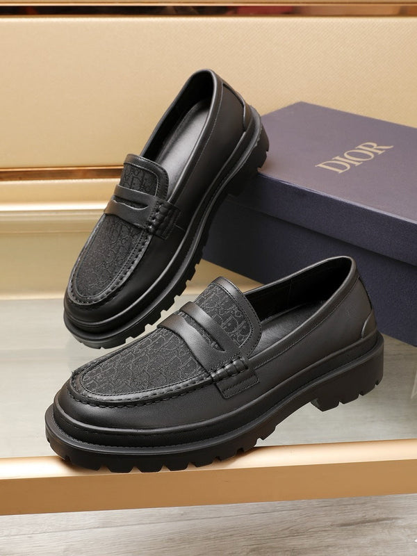 CD EXPLORER LOAFER BLACK JACQUARD