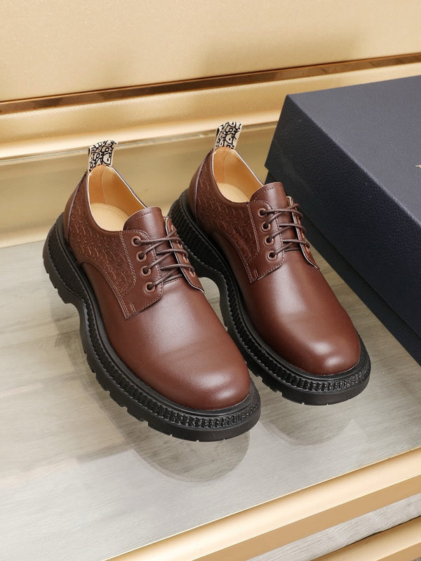 CD EXPLORER DERBY SHOE RUSSET CALFSKIN