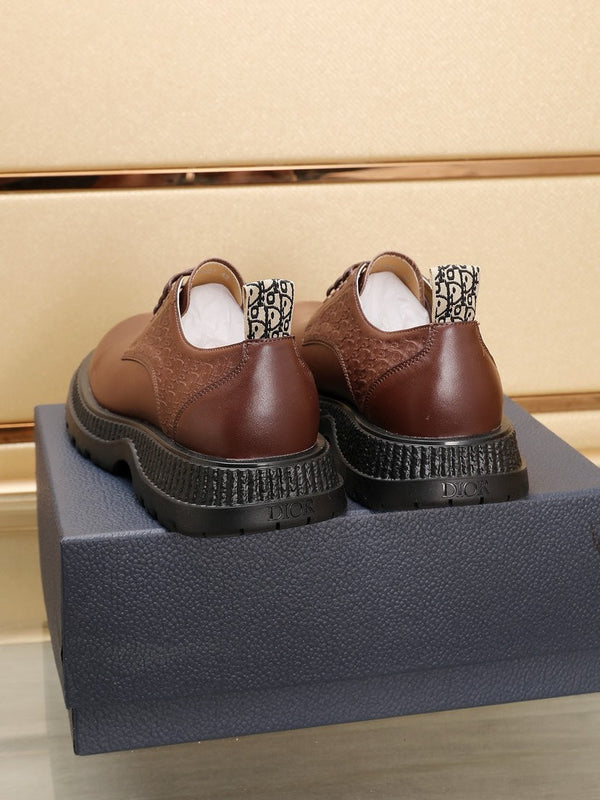 CD EXPLORER DERBY SHOE RUSSET CALFSKIN