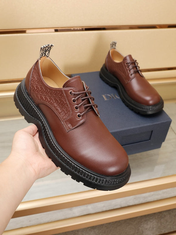 CD EXPLORER DERBY SHOE RUSSET CALFSKIN
