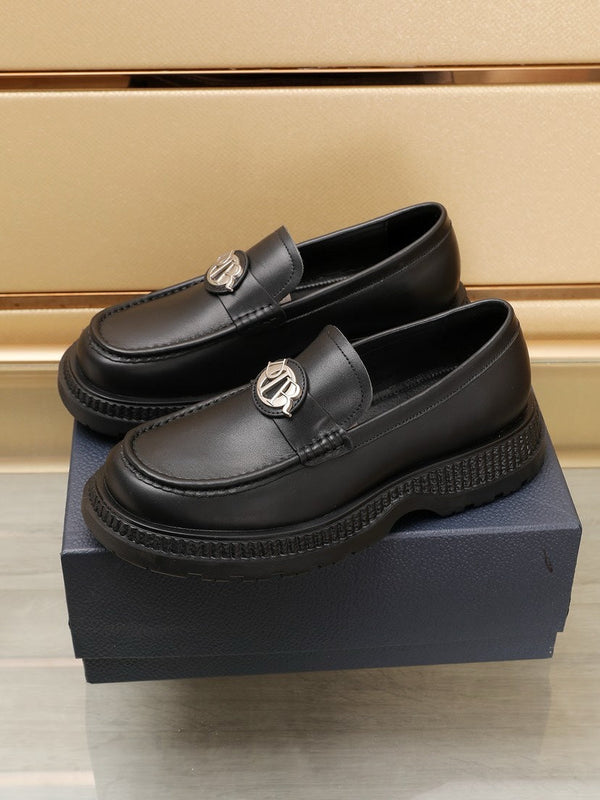 CD EXPLORER ICON LOAFER BLACK CALFSKIN