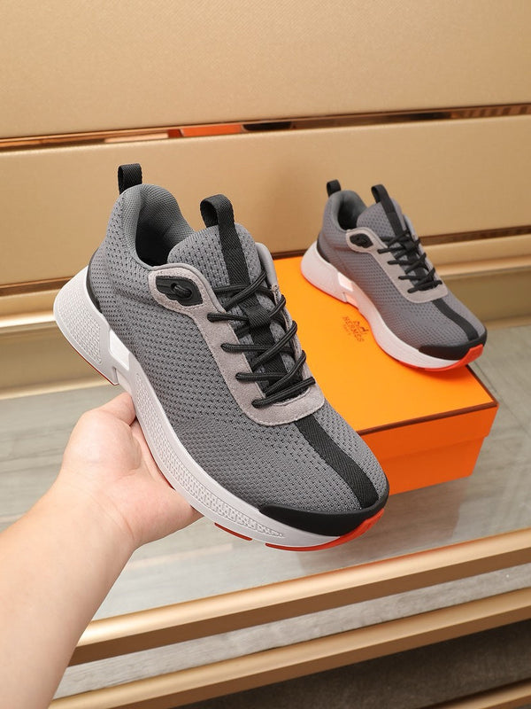 HM HUGO SNEAKER GRAY BREATHABLE FABRIC