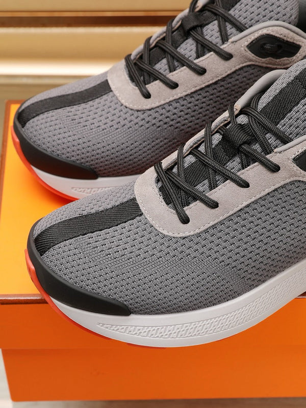 HM HUGO SNEAKER GRAY BREATHABLE FABRIC