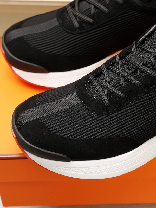 HM HUGO SNEAKER BLACK AND WHITE WEAVE