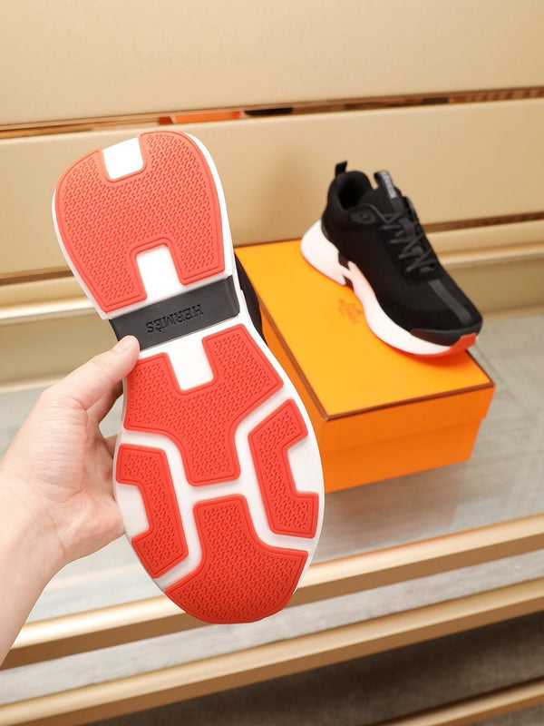 HM HUGO SNEAKER BLACK AND WHITE WEAVE