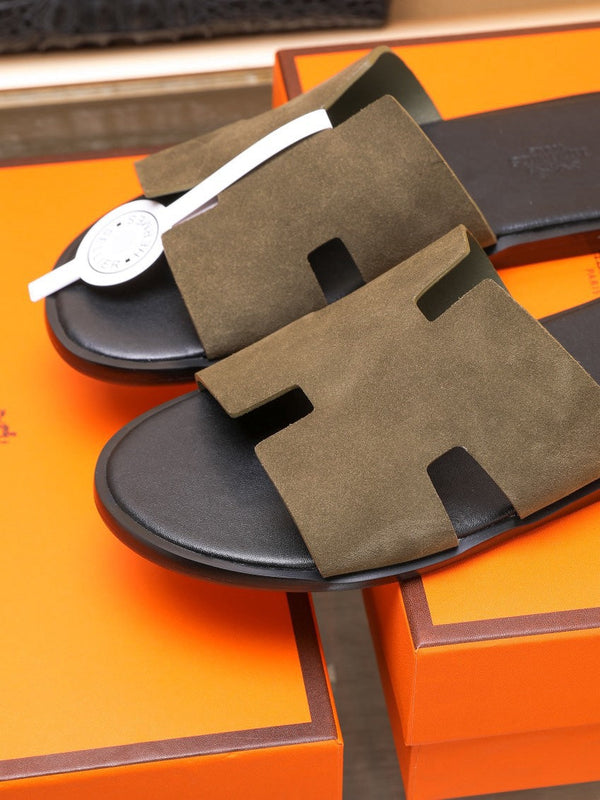 HM IZMIR SANDAL MOSS SUEDE