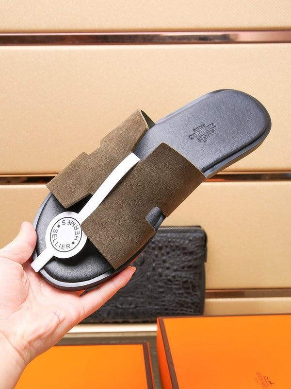 HM IZMIR SANDAL MOSS SUEDE