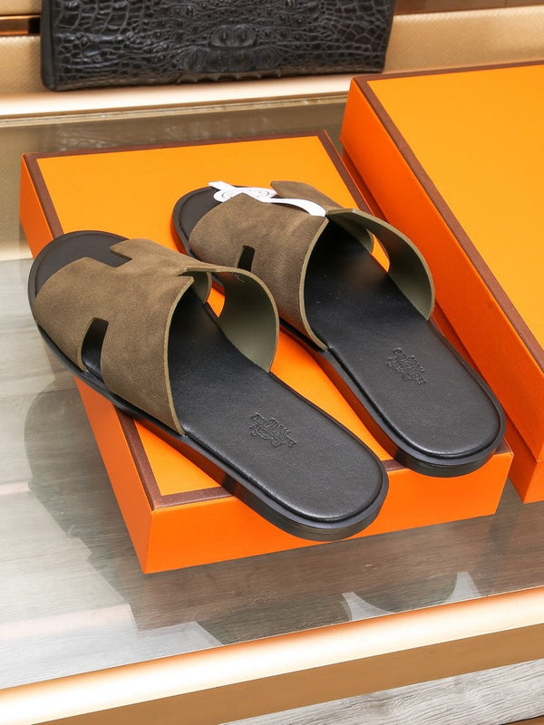 HM IZMIR SANDAL MOSS SUEDE