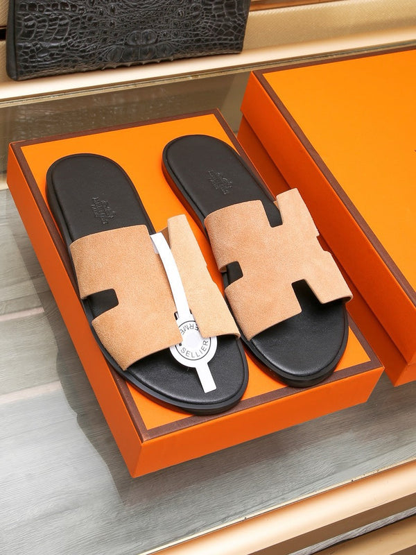 HM IZMIR SANDAL TANGERINE SUEDE