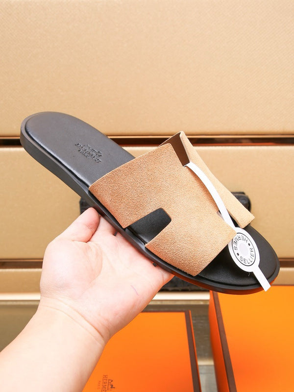 HM IZMIR SANDAL TANGERINE SUEDE