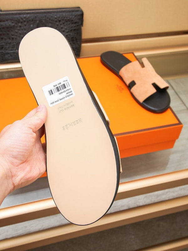 HM IZMIR SANDAL TANGERINE SUEDE