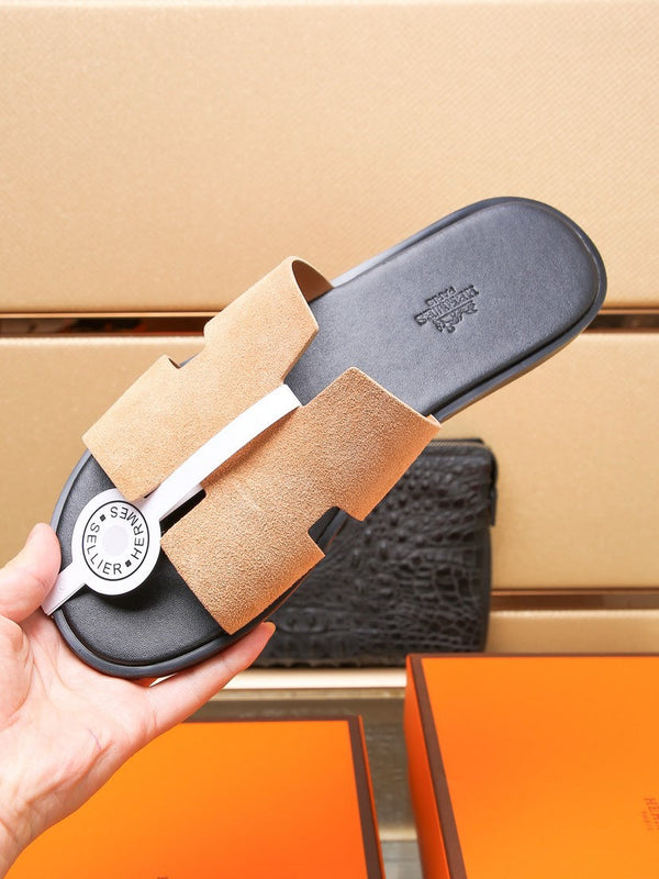 HM IZMIR SANDAL TANGERINE SUEDE