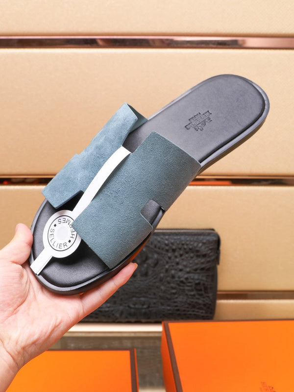 HM IZMIR SANDAL STONE SUEDE