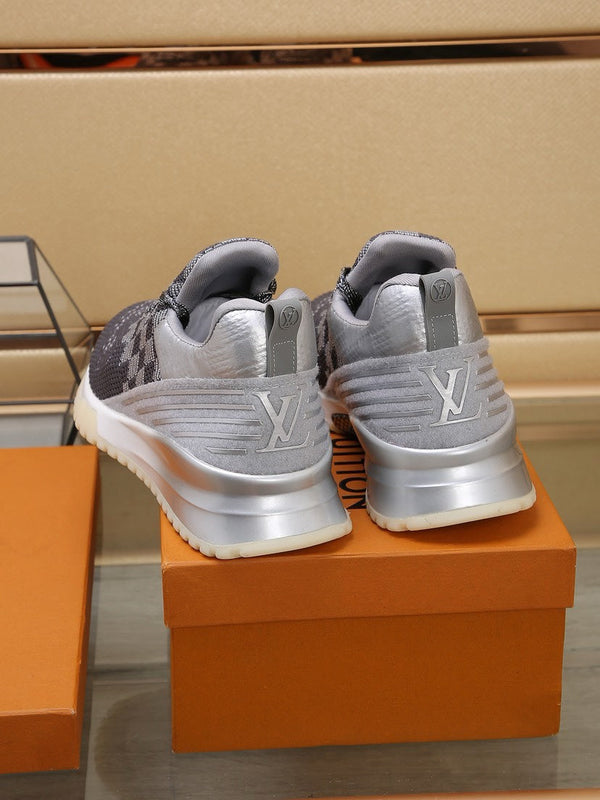 SNEAKERS IN SMOKE GREY MESH BREATHABLE AND RUBBER