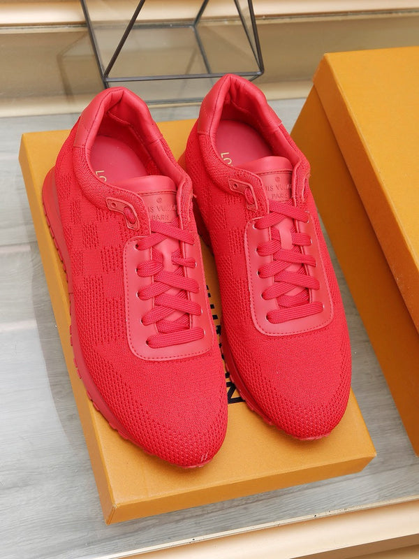 LV CLASSIC SNEAKER CHERRY RED DAMIER
