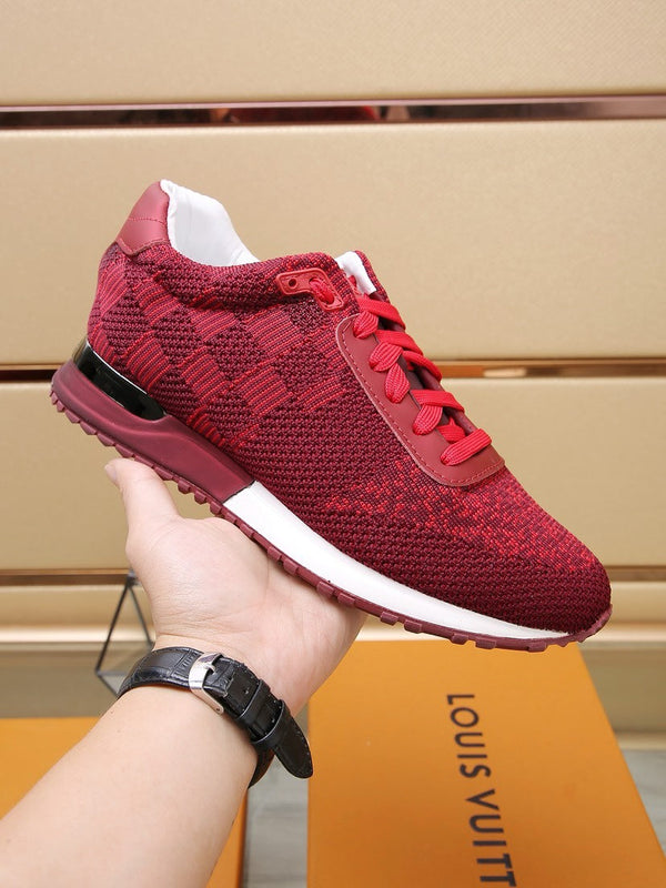 LV CLASSIC SNEAKER GARNET RED DAMIER