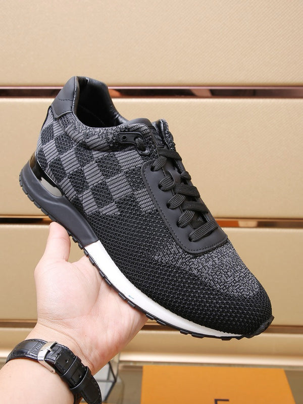LV CLASSIC SNEAKER IN BLACK MIX GREY DAMIER