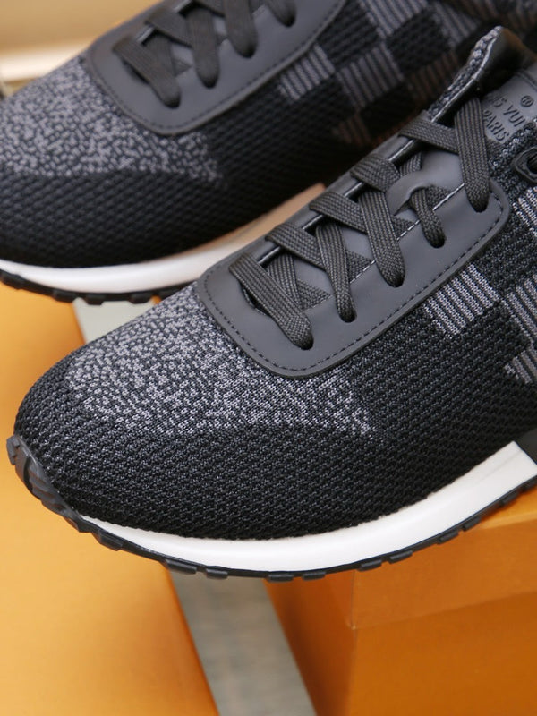 LV CLASSIC SNEAKER IN BLACK MIX GREY DAMIER