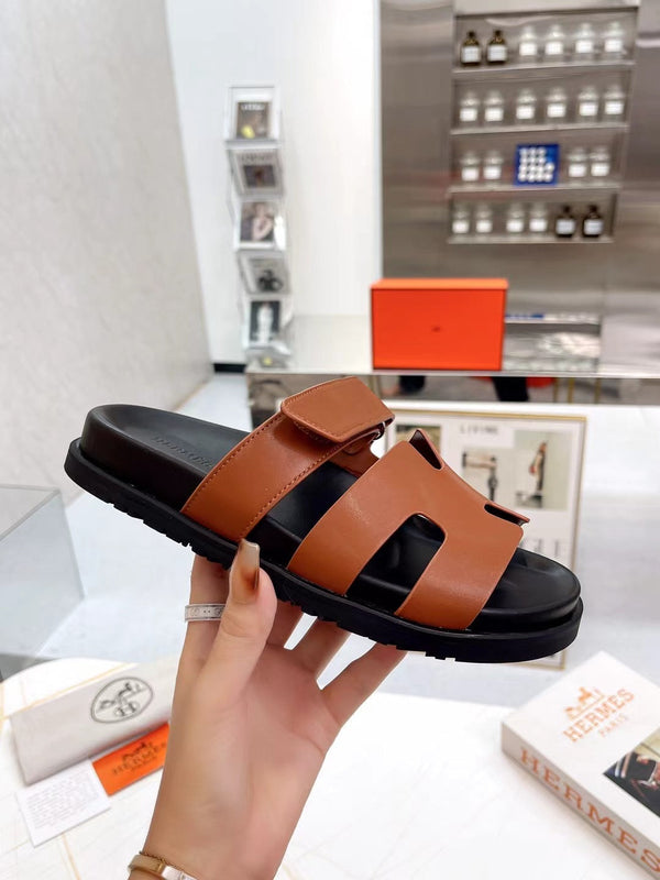 HM 2025 Chypre Sandals Brown Cowhide 294381