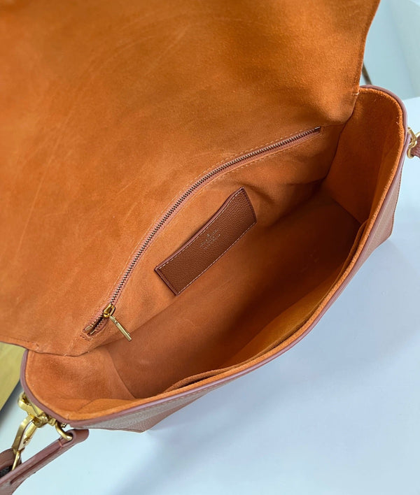 lv soft twist 27cm cognac calfskin gold hardware