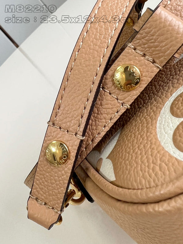 LV Woc Ivy 23.5 Brown Monogram Empreinte Calfskin
