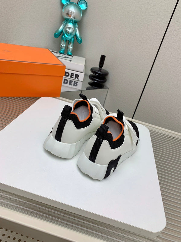 HM Depart Slip-on Sneaker In Black Woven Fabric 106332