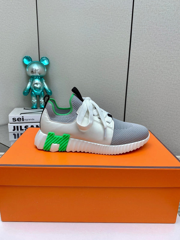 HM Depart Slip-on Sneaker In Grey Woven Fabric 106326