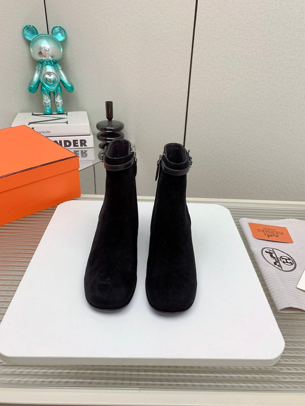 HM Imperial 50 Ankle Boot Black Suede 971342