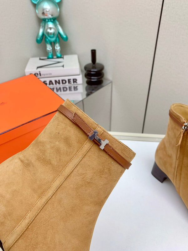 HM Imperial 50 Ankle Boot Light Brown Suede 971344