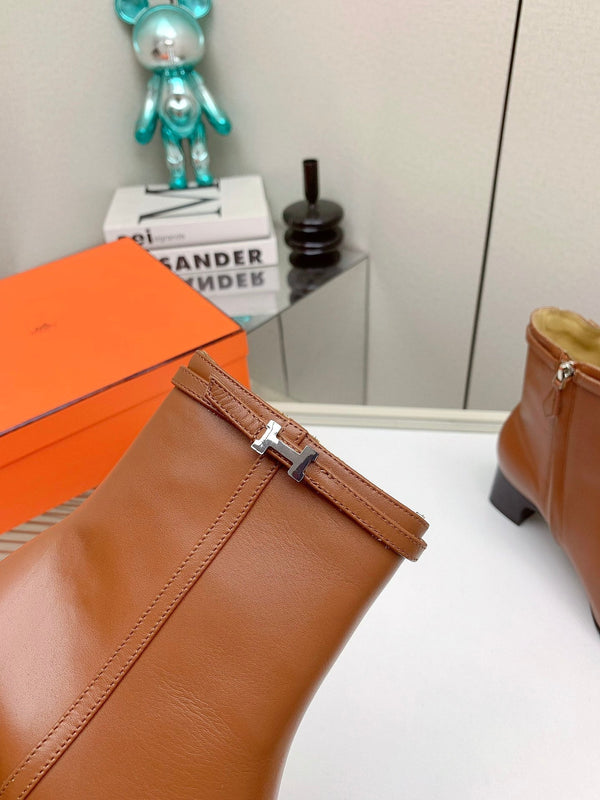 HM Hommage Ankle Boot Brown Calfskin 971352