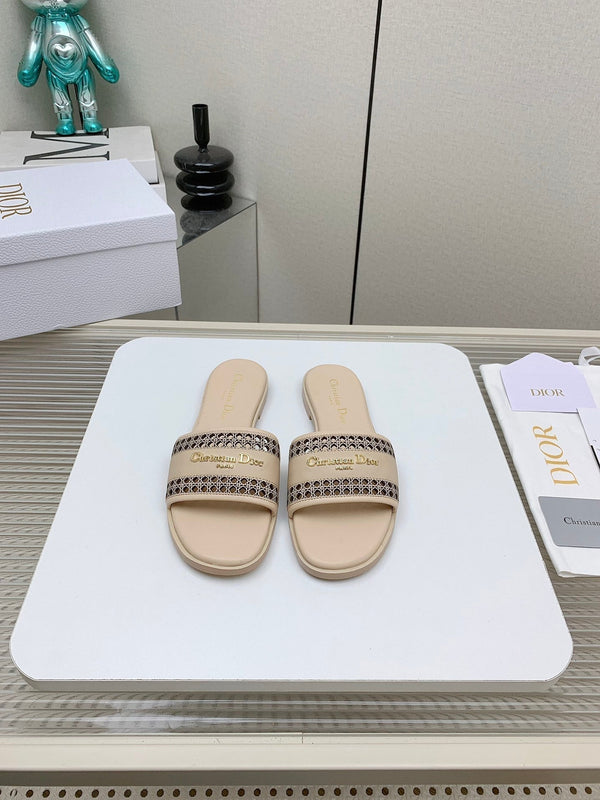 CD D-Lane Slide In Beige Cowhide 106275