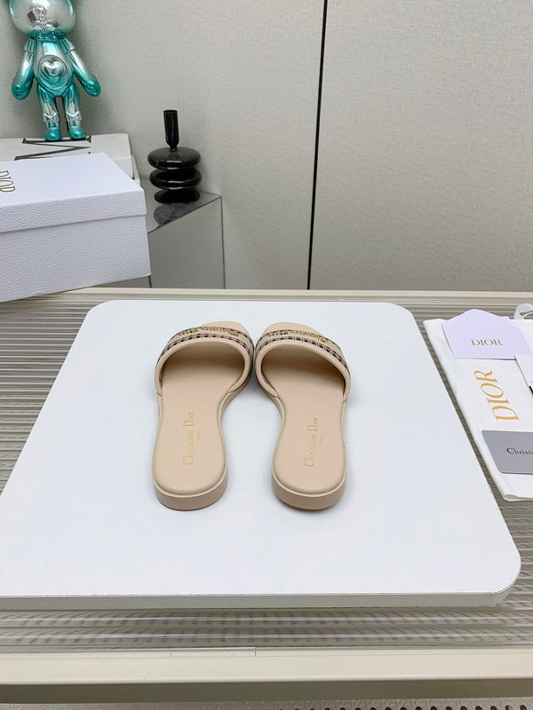 CD D-Lane Slide In Beige Cowhide 106275