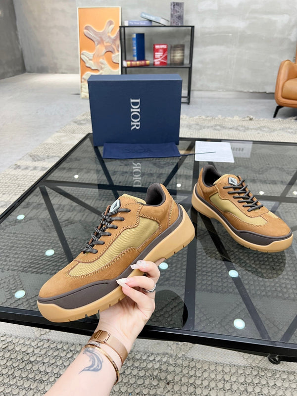 CD DEAN SNEAKER BRONZE CALFSKIN