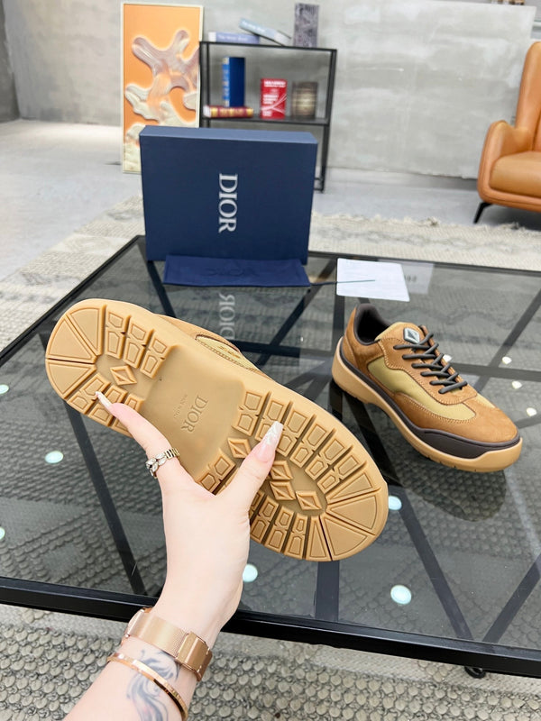 CD DEAN SNEAKER BRONZE CALFSKIN