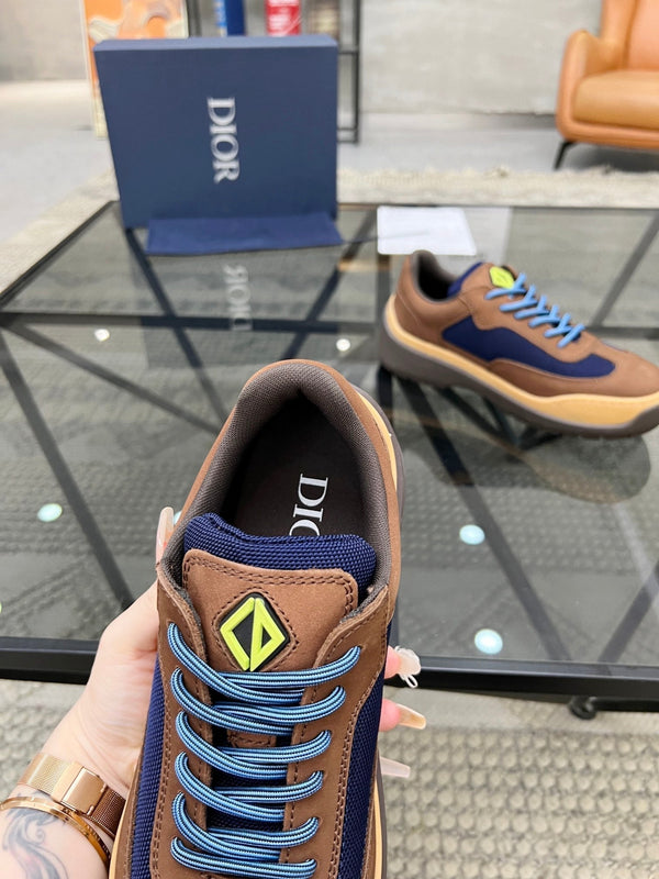 CD DEAN SNEAKER BROWN CALFSKIN