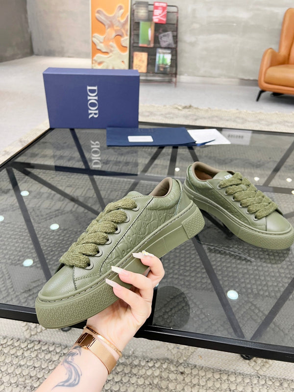 CD B33 SNEAKER PICKLE EMBOSSED CALFSKIN