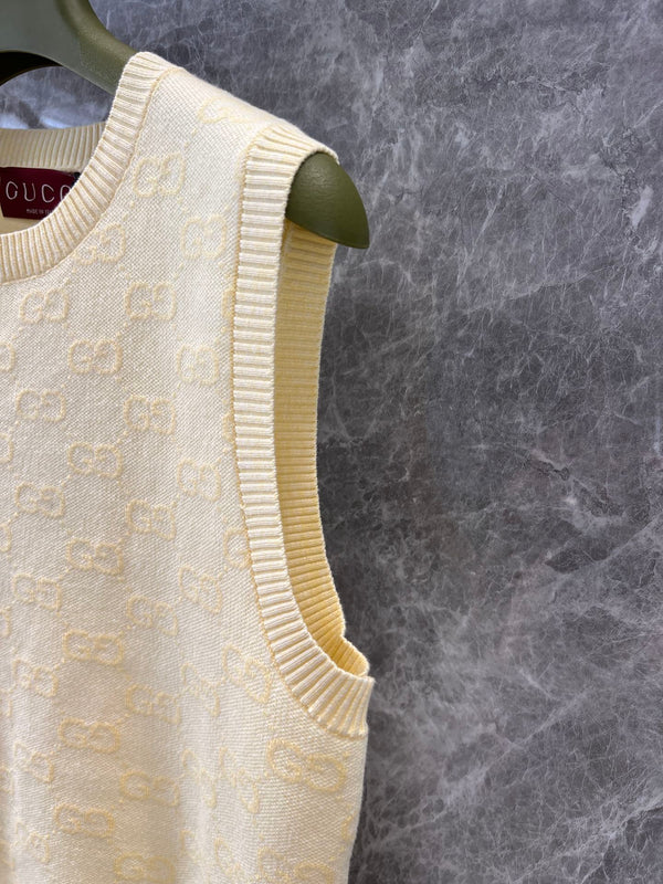 GG 25 Vest Light Yellow Wool 0036
