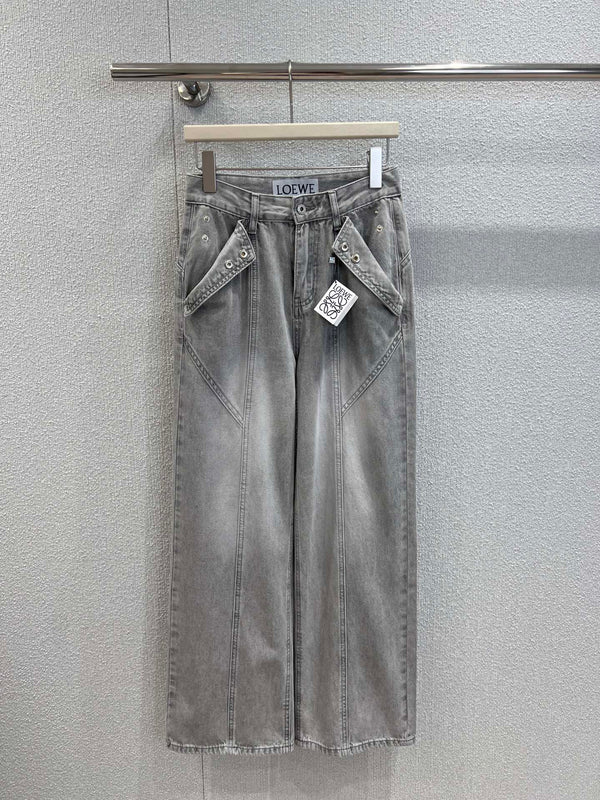 Loewe 25 Pant Grigio Cotone 223219