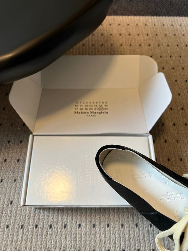 MM Replica Sneakers Black Suede 803723