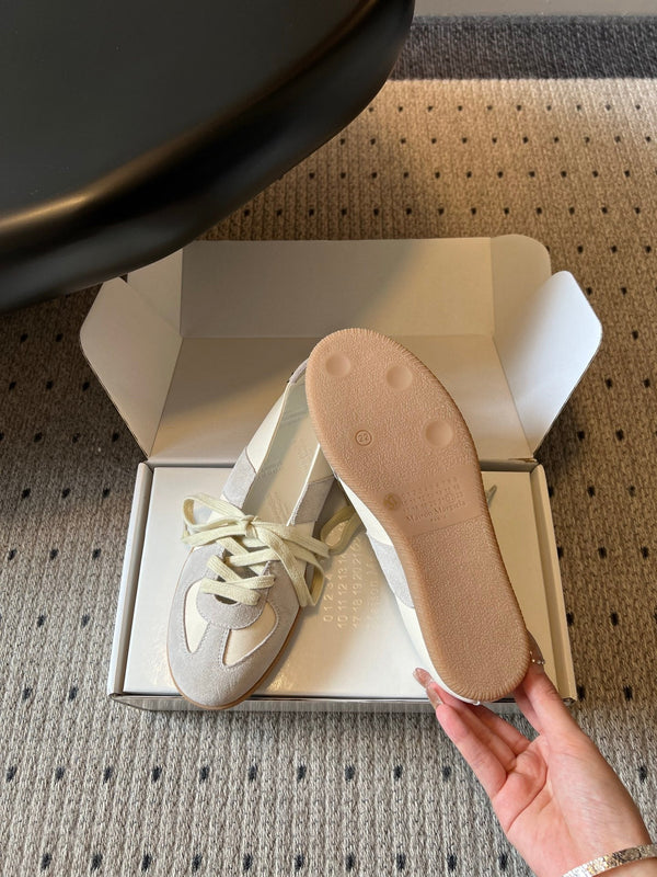 MM Replica Sneakers Grey Suede 803725