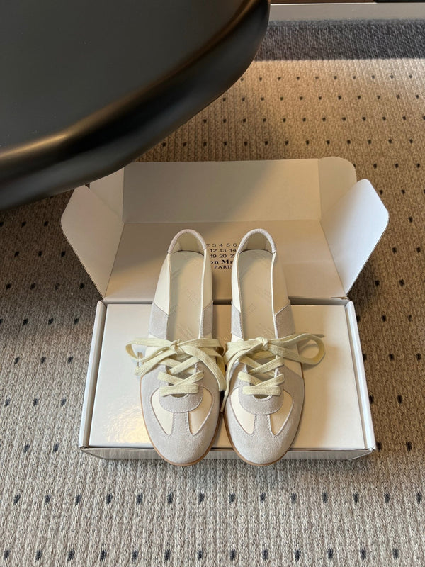 MM Replica Sneakers Grey Suede 803725