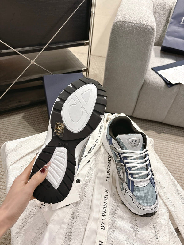 CD B30 Sneakers White Light Blue Technology Fabric