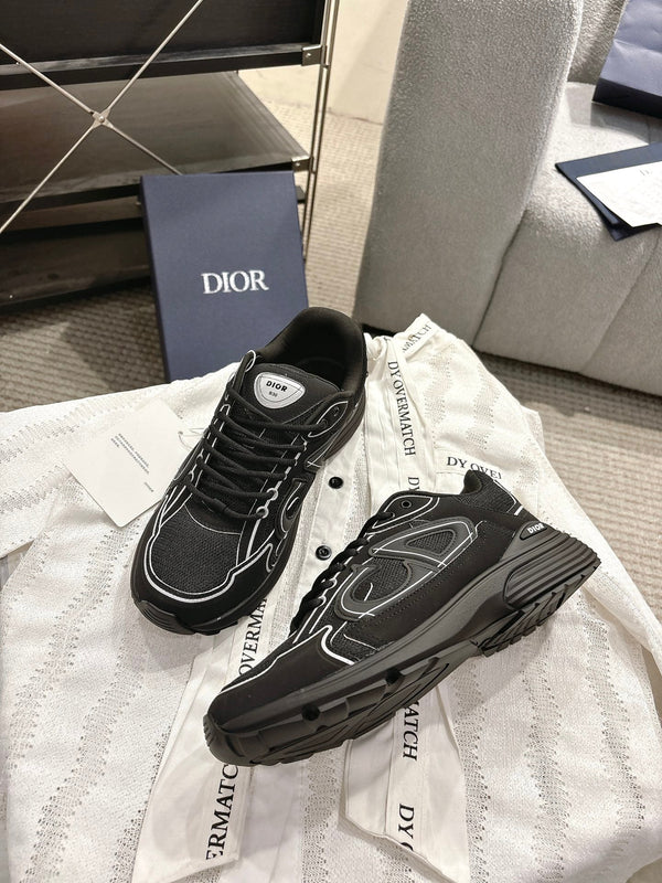 CD B30 Sneakers Black Technology Fabric 438325