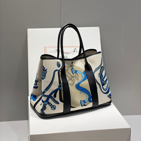 HM Garden Party 36 Multicolor Canvas e Pelle di vitello Negonda 243395