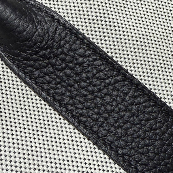 HM Neo Garden 23 bag White mix Black Canvas and Negonda Calfskin 243325