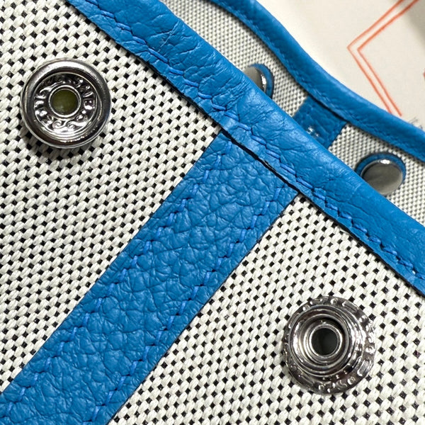 HM Neo Garden 23 bag Dodger Blue Canvas and Negonda Calfskin 243334